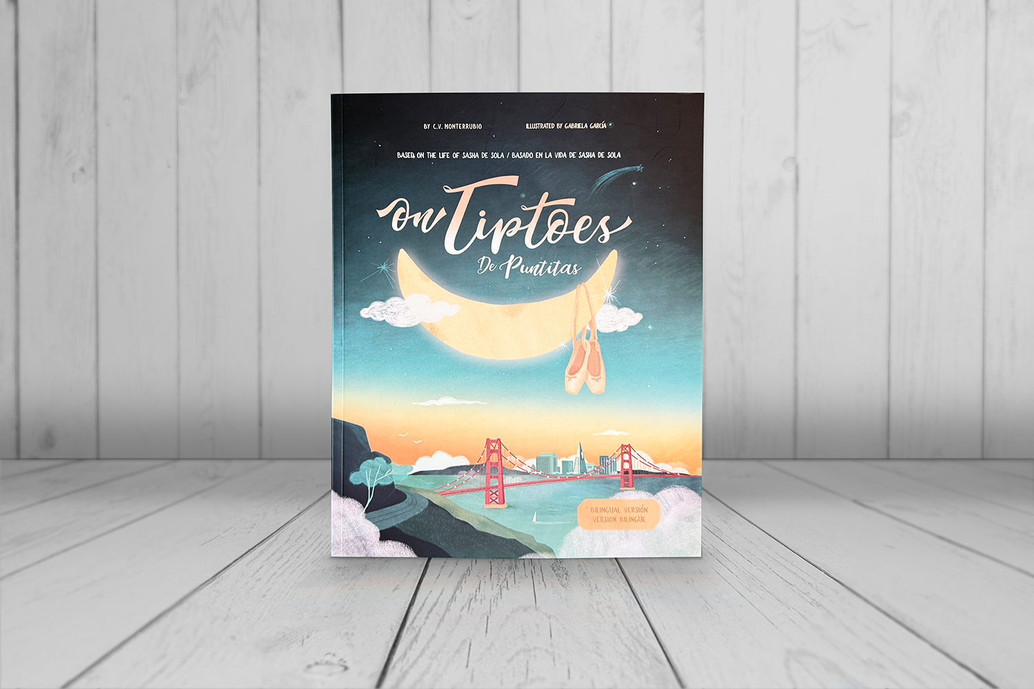 On Tiptoes Libro para Donativos